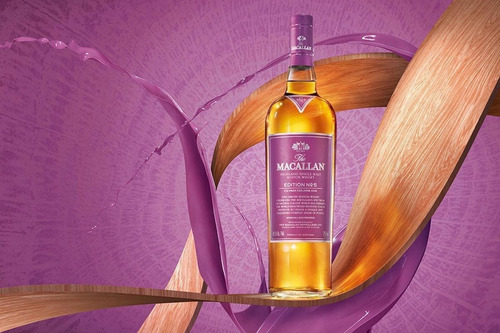 Imagen 4 de 8 de Whisky The Macallan Edition Nro 5 700ml En Estuche