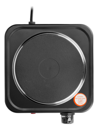 Anafe eléctrico Winco W40 negro 220V