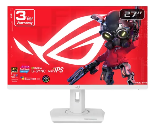 Monitor Asus 27  4k Hdr Gaming Usb-c G-sync 160hz 1ms