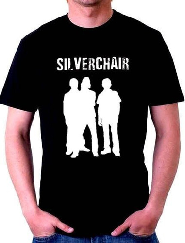 Camiseta Masculina Silverchair - 100% Algodão - Camisa