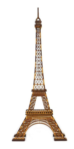 Torre Eiffel  De 60 Cm Modelo Original En Mdf