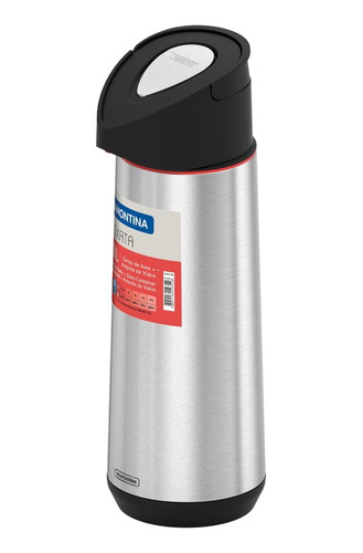 Termo Bomba Tramontina Exata Acero Inoxidable 1.8 Lts
