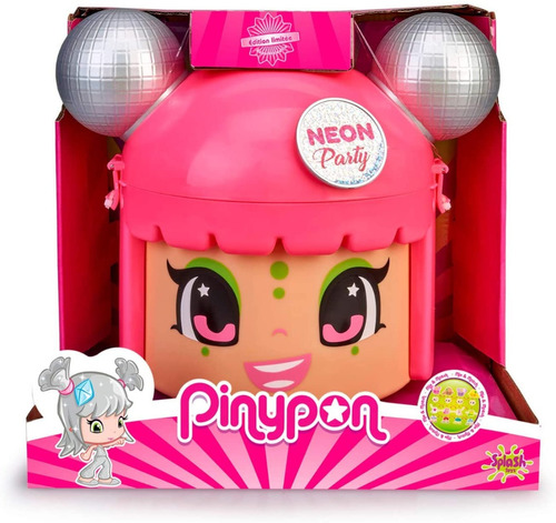 Pinypon Mix & Match Edición Limitada Neon Party Cabeza