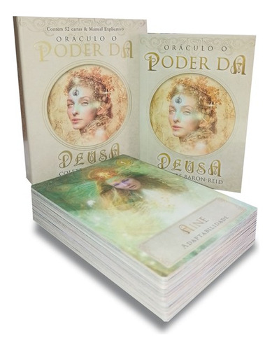 Oráculo O Poder da Deusa: Não Aplica, de : Colette Baron-Reid. Série Não aplica, vol. Não Aplica. Editora PAVÃO BRANCO, capa dura, edição não aplica em português, 2022