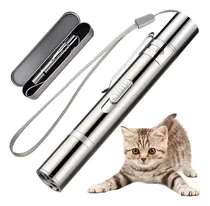 Comprar Juguetes Para Gatos Puntero Led, Usb Recargable 3 En 1 Función, Mini Linterna + Luz Roja + Luz Ultravioleta, Interactivo Mascota Comando De Luz, Herramienta De Entrenamiento Para Gato Perro Cazador