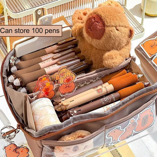 Estuche Para Lápices Carpincho Bolsa Para Lápices Carpincho