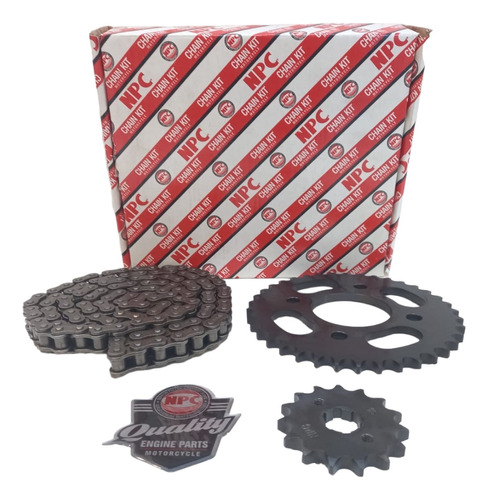 Kit Arrastre Akt Ak125 S (r)  Marca Npc