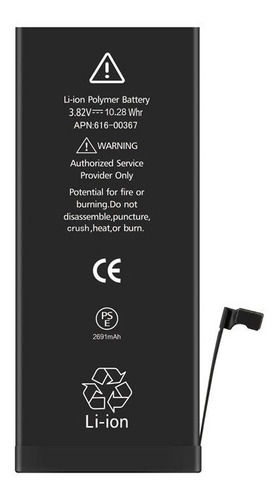 Bateria Para iPhone 7 7g Saúde 100% 1960 Mah A1660 A1778