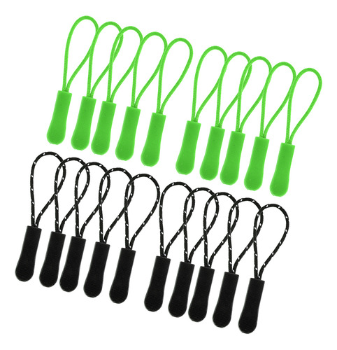 20 Unidades Zíper Zíper Zíper Zíper Extensão Tag