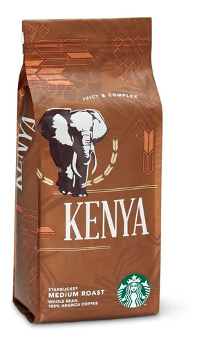 Café En Grano Starbucks Kenya 250 Grs Bolsa