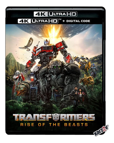 4k Ultra Hd Blu-ray Transformers Rise Of The Beasts (2023)