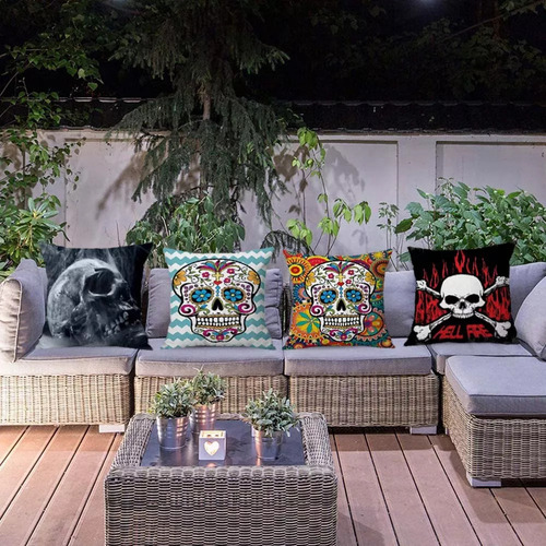 C 4ps Fundas De Almohada Para Funda De Cojín Sofá De