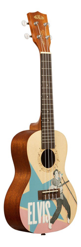 Kala Ukelele 4 Cuerda Derecha Elvis Rockabilly Graphic