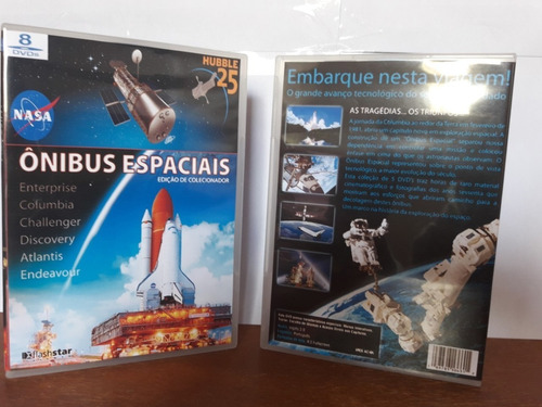 Dvd Documentário Ônibus Espaciais + Telescópio Huble (8dvds)