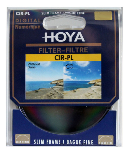 Filtro Polarizador Circular Slim 72mm Hoya