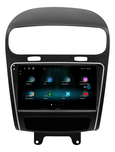 Multimidia Aikon Fóton G3 Freemont 12/17 8+256gb Octa 2k 9p