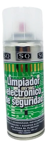 Limpiador De Contactos Electronicos Sq Lata 180cc