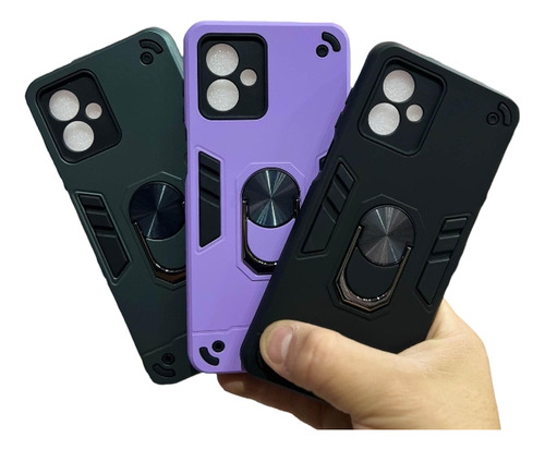 Carcasa A Antigolpes Para Motorola Moto G14+mica Vidrio 