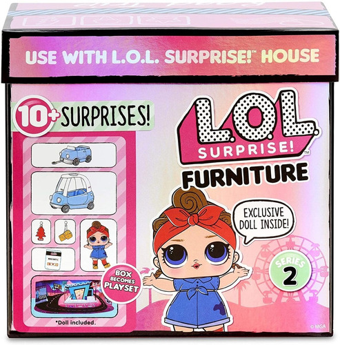 L.o.l Lol Surprise Furniture Serie 2 Viaje Por Carrete Nueva
