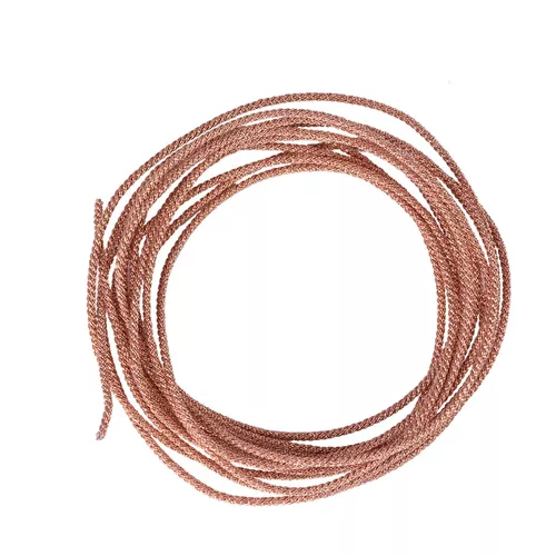 Elegante trenzado Cable de actualización de reemplazo de cobre 7N Hágalo usted mismo 2m Hi-fi Para Auricular