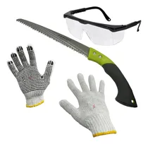 Comprar Serrucho Poda Con Vaina + Lentes Seguridad + 1 Par Guantes 