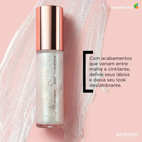 Mariana Saad By Océane Berry Pink Glossy - Gloss Labial 3g