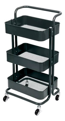 Carrito Organizador Almacenamiento 3 Niveles Con Ruedas