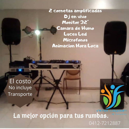 Imagen 2 de 2 de Alquiler De Sonido, Dj, Miniteca, Luces
