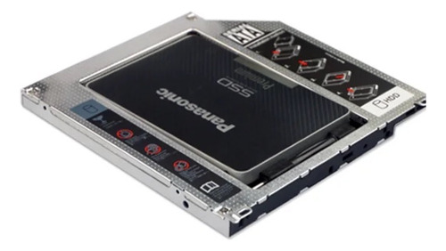 Caddy 9,5mm Hdd Ssd Adaptador Disco Secundario Cd
