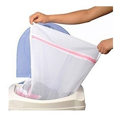 Imagen 3 de 6 de Bolsa Red Para Ropa Interior Lavarropa 30x40 Practico Util