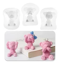 Comprar Moldes Para Artesanías 3 Moldes De Silicona Para Jabón