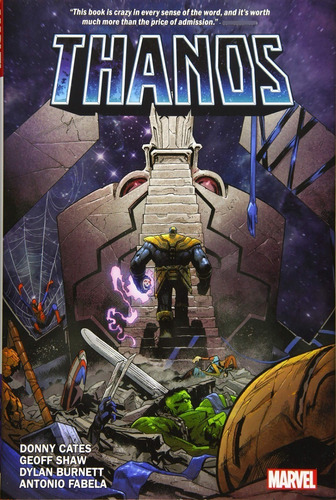 Libro Thanos By Donny Cates - Marvel Comics