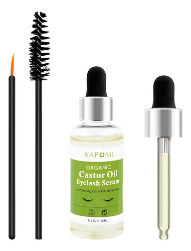 Serum Tratamiento Para Crecimiento Pestañas Castor Oil 2 Ml