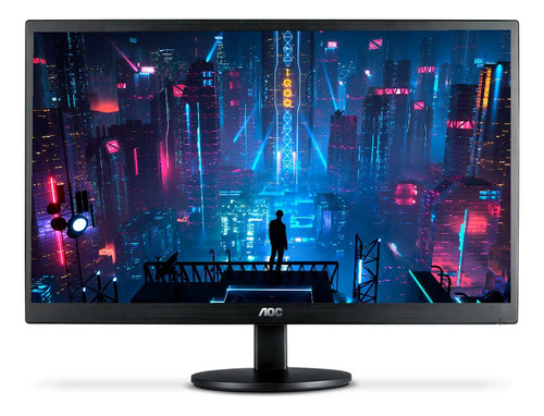 Monitor AOC Serie 70 E970SWHNL 18.5" preto 100V/240V