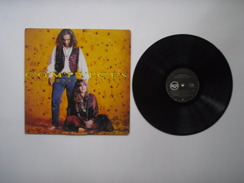 Lp Vinilo Complices Preguntas Y Flores Discopromocional 1994