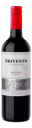 Pack De 4 Vino Tinto Trivento Reserva Malbec 750 Ml