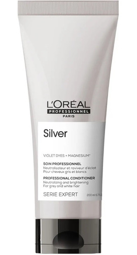 Acondicionador Para Cabello Con Canas Y Gris Loreal Silver