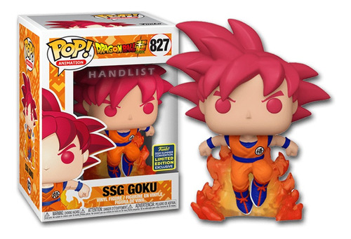 Funko Pop Dragon Ball Super - Ssg Goku Digit 827