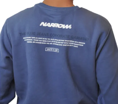 Buzo Narrow Hombre Cuello Redondo Blue & Co