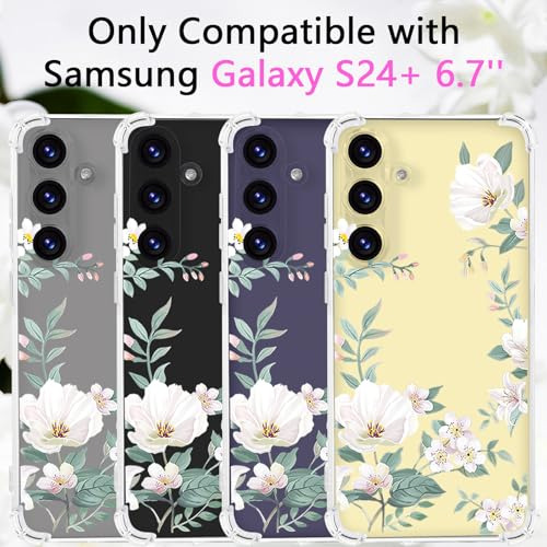 Funda Para Galaxy S24 Plus S24+ Transparente Delgado Acab -3