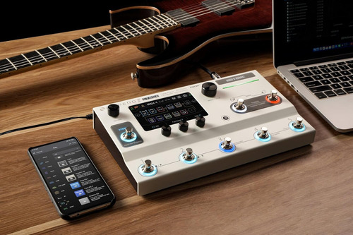 Guitarra Com Tela De Toque Com Processador De Pedal Multi-ef