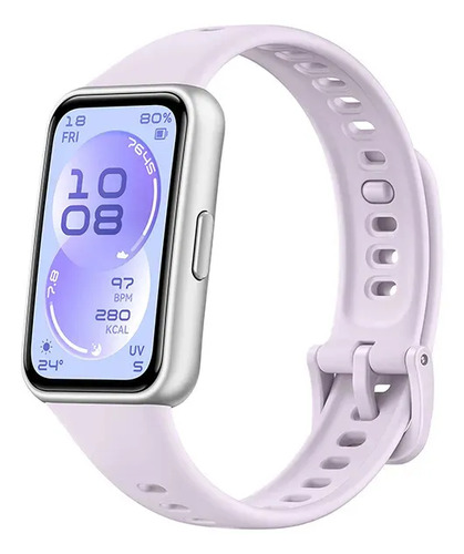 Smartwatch Huawei Band 11 Caja de Polímeros Durables, Gran Pantalla de 1.62", Monitoreo de Sueño, Bienestar Emocional, Morado