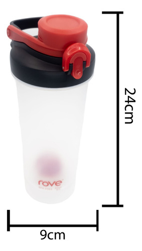 Termo Con Agitador Mezclador Rove .80 Litros