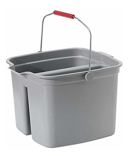 Rubbermaid Rcp2617gra - Double Utility Pail