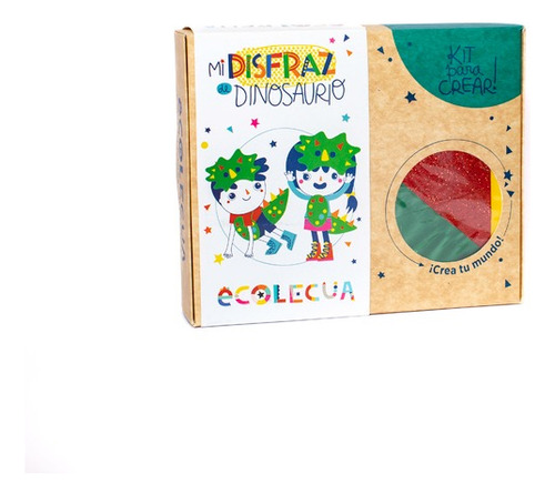 Kit Para Armar Manualidades Disfraz Dinosaurio Infantil