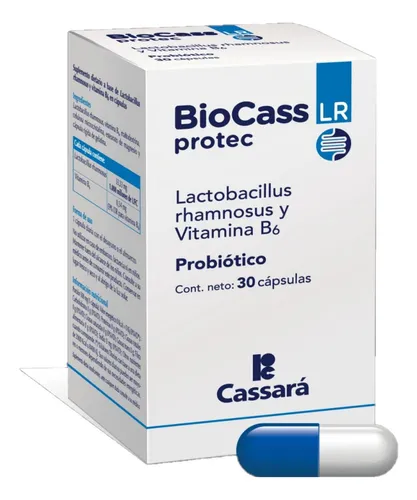 Biocass Lr Protec Probioticos X 30 Capsulas Sistema Inmune