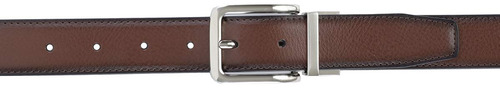 Cinturón Reversible Para Hombre De 34 Mm De Piel Reversible
