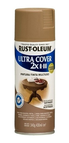 Pintura Spray Aerosol Rust Oleum Nuez Moscada Satinado Nalon