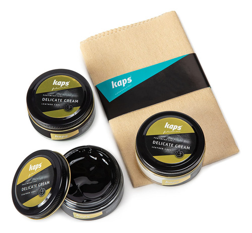 Kaps Crema Profesional Para Botas Y Zapatos Con Tela De Algo