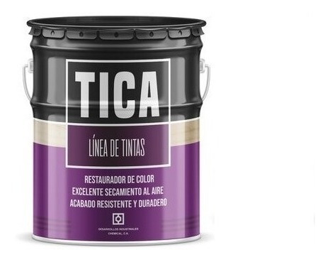 Tinta Para Madera Color Caoba Marca Chemical Galón